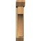 Ekena Millwork Westlake Slat Rough Sawn Bracket w/ Offset Brace, Western Red Cedar, 6"W x 22"D x 30"H BKT0604X22X30WTL06RWR - alternate 2